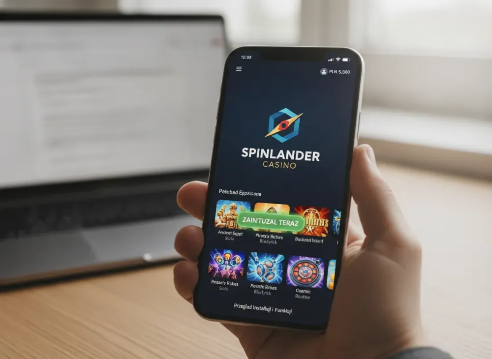 Spinlander casino app przegląd instalacji i funkcji