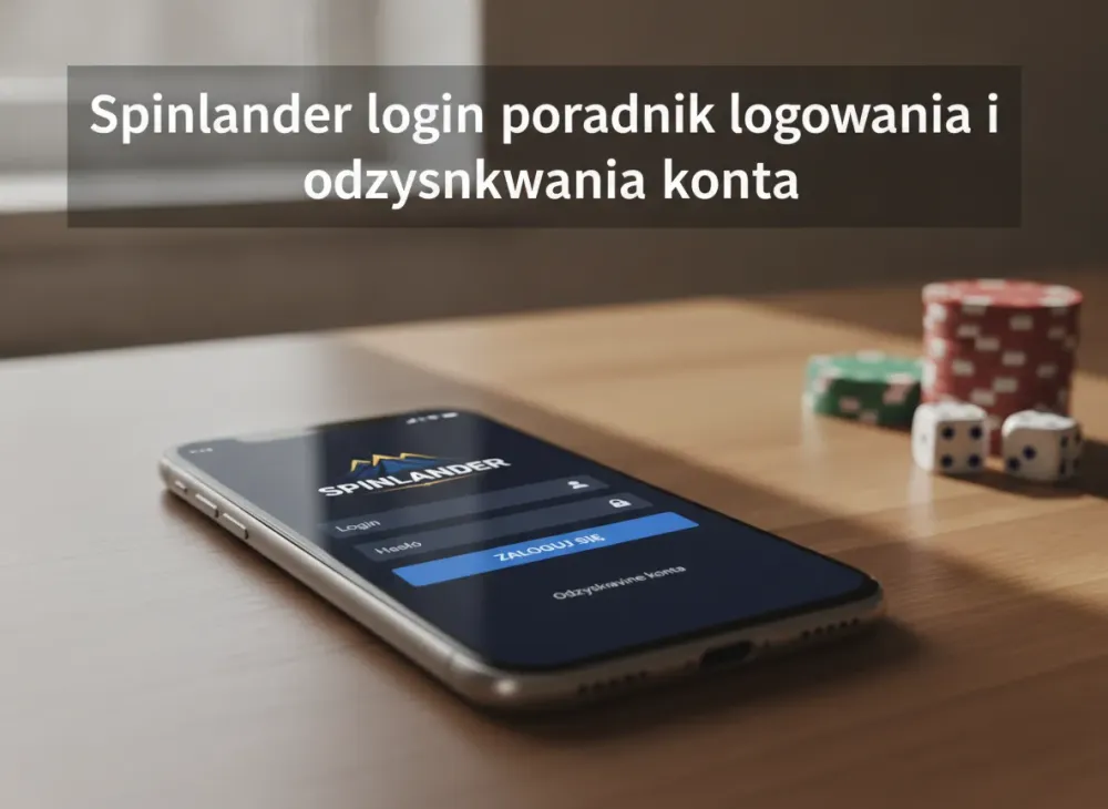 Spinlander login poradnik logowania i odzyskiwania konta