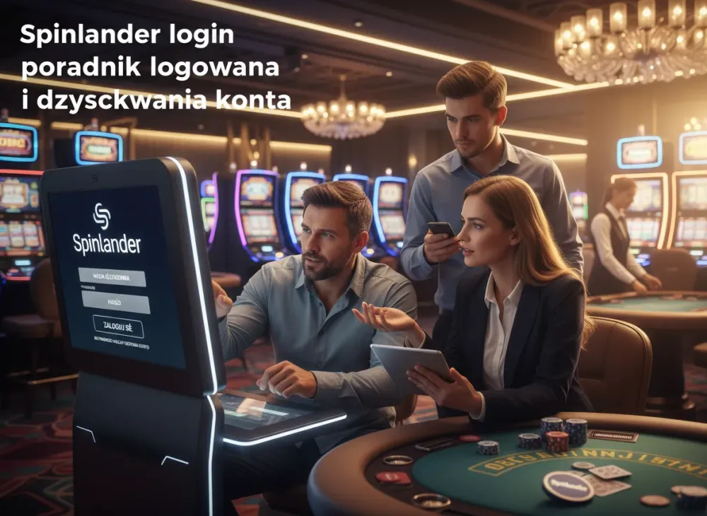 Spinlander login poradnik logowania i odzyskiwania konta